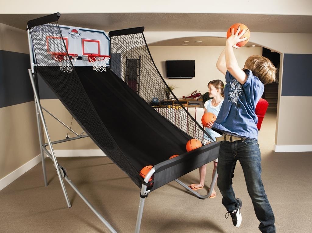 Pop-a-Shot Basketball and Football - Sport Party Rental