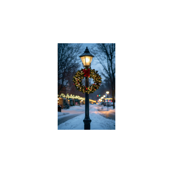 1-Holiday Street Lights -Snowflakes/decorative lighting & Holiday Entertainment - Image 5