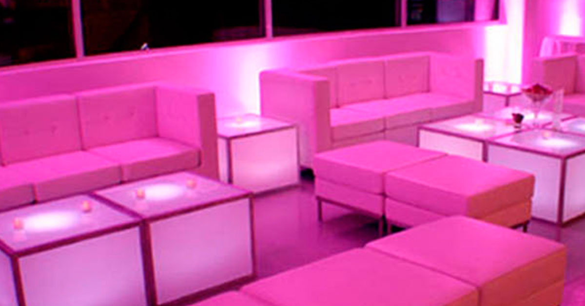 Lounge Furniture Rentals by NY Party Works