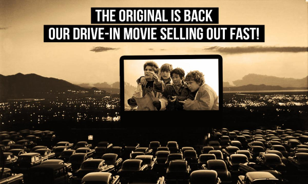 Drive-In Movie Screen