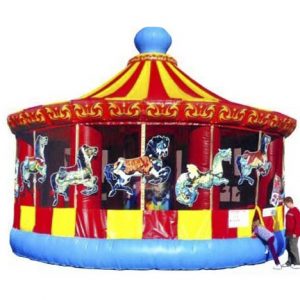 Inflatable bounce carousel rentals by NY Party Works