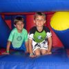boys on obstacle course