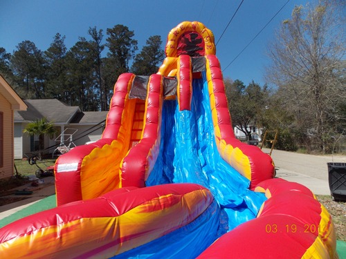 Fire and Ice Slide Rental by NY Party Works