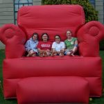 Giant chair for pictures