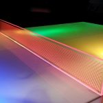 led ping pong table