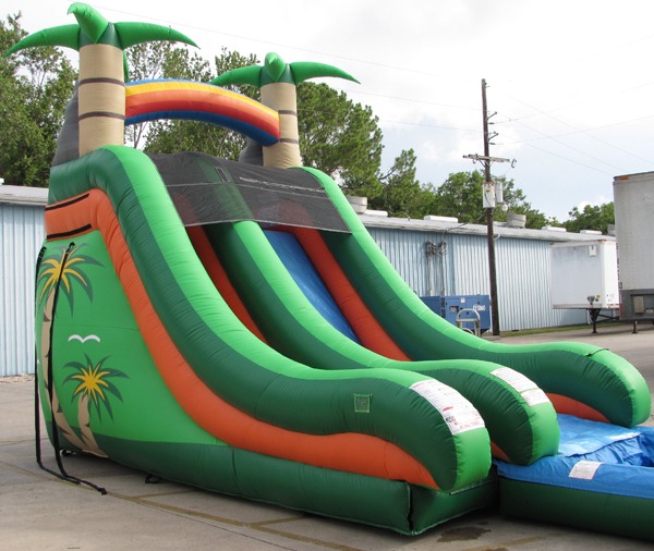 Splash Down Water Slide Inflatable Rentals NY Party Works