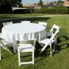 Equipment-Rental-60in-Round-Table-with-Linen-8-Chairs