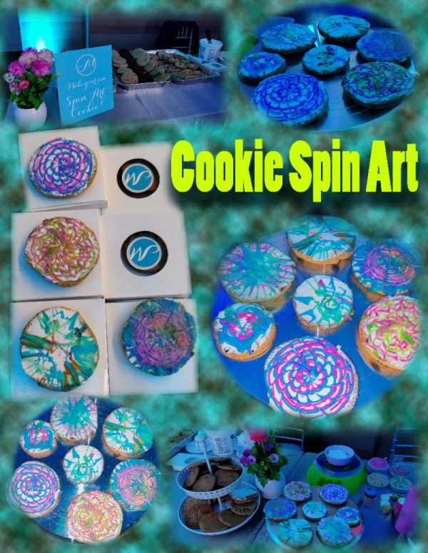 Cookie Spin Art