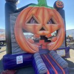 Pumpkin bounce house