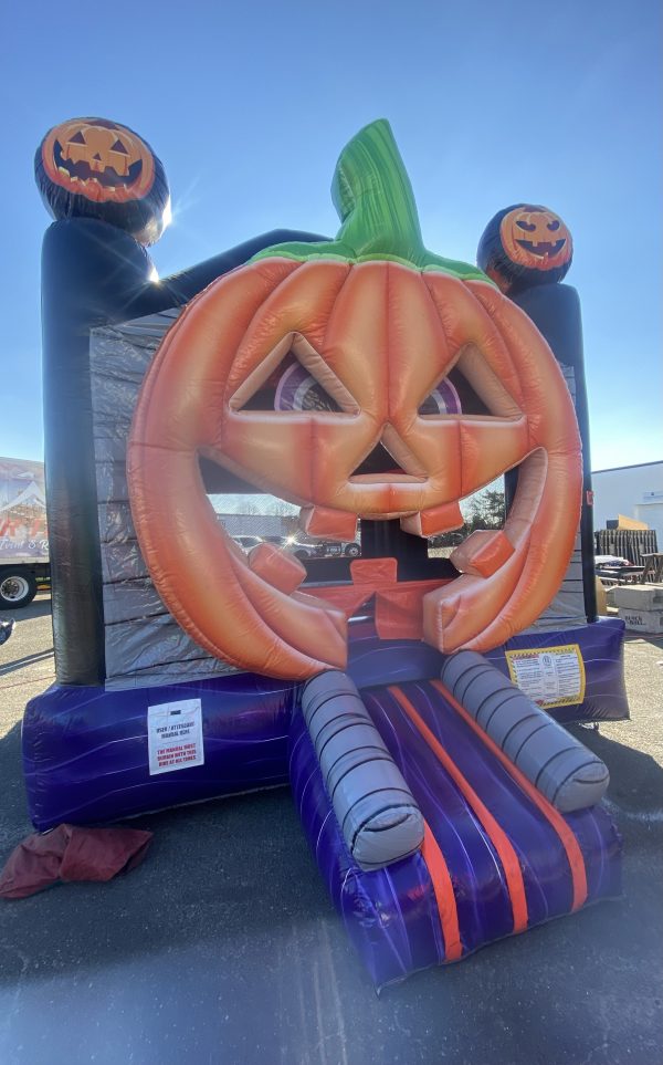 Pumpkin bounce house