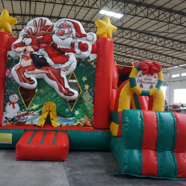 Bounce Santa & Reindeer