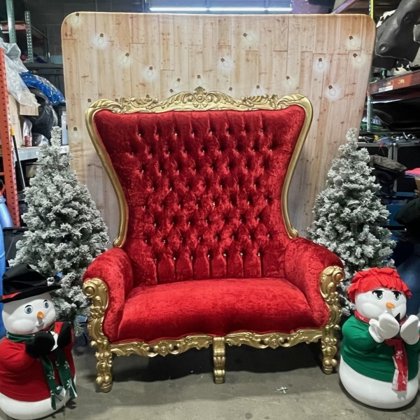 Holiday Red Chair