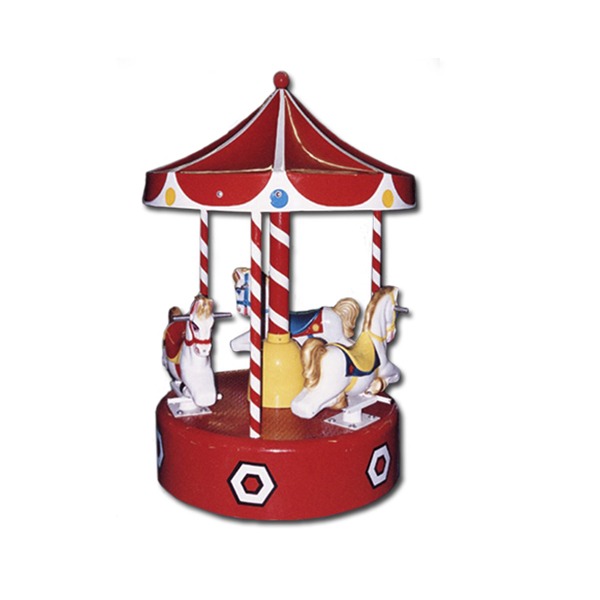 Kiddie Rides – 3 Horse Carousel