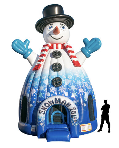 Bounce – Snowman Igloo