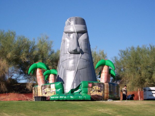 28' Inflatable Rockwall Tiki Island - Image 4