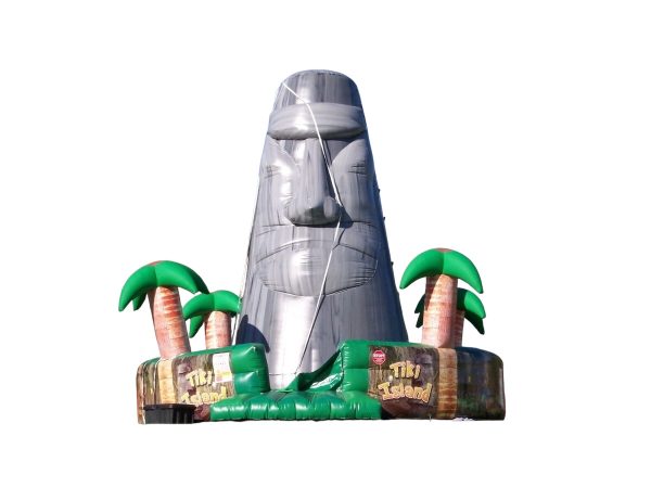 28' Inflatable Rockwall Tiki Island