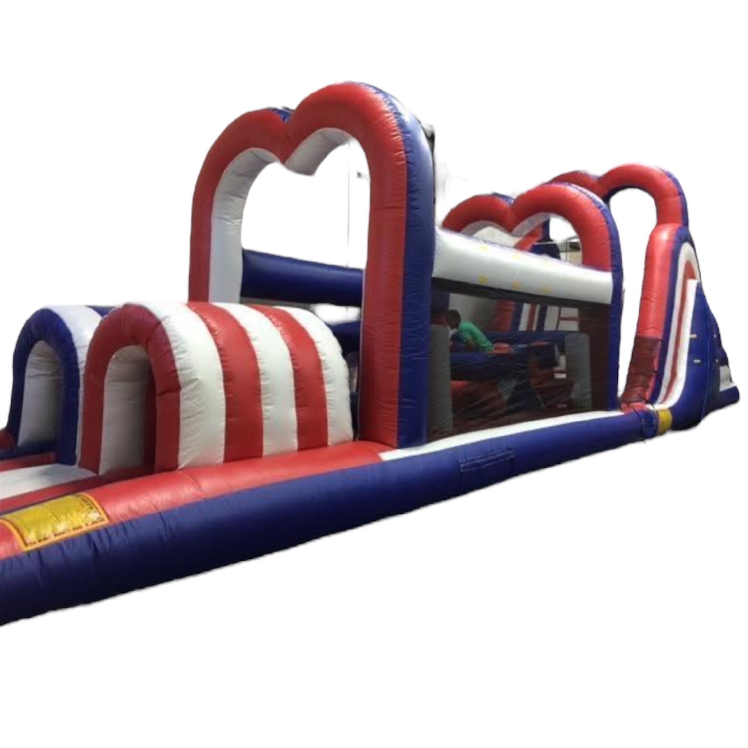 Obstacle Course -Red White & Blue