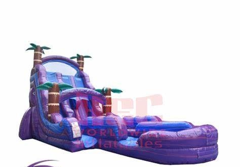 Slide – 22′ Water Purple Hurricane